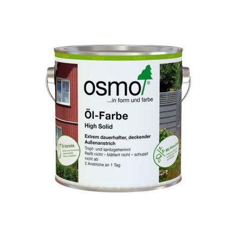Osmo Öl-Farbe Weiß (RAL 9016) 2,50 l - 15100100