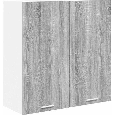 Maison Exclusive - Armadio pensile Grigio Sonoma 80 x 31 x 80 cm Legno multistrato