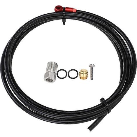 Frein hydraulique vélo avec durite BH90/M640/M7000, connecteur de ligne de frein à disque pour VTT, tube de remplacement robuste (1/5)