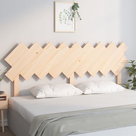 Tête de lit pour Lit adulte,Panneau de lit,Décoration murale 178x3x80,5 cm Bois massif de pin XZZ41883 (1/5)