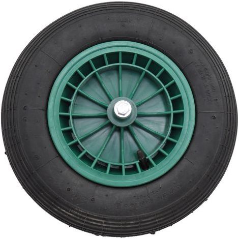 RUOTA PNEUMATICA PER CARRIOLA DISCO PVC mm. 400x100