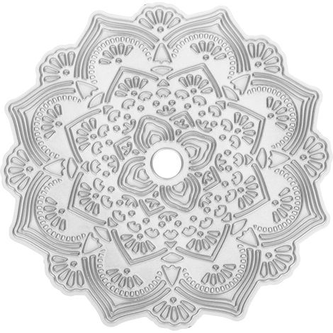 Beyamis Matrice de découpe en métal, pochoir floral, scrapbooking, gaufrage, modèle pour cartes (1/5)