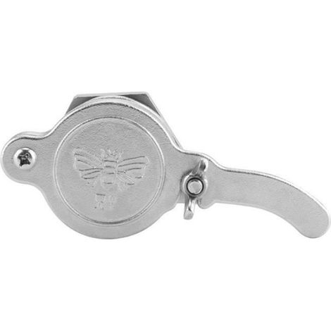 Robinet à Miel - Acier Inoxydable 304 - Pour Extracteur de Miel et Seau d'Embouteillage - 13,5 x 5,6 x 4,2 cm - 1 Pièce (1/4)
