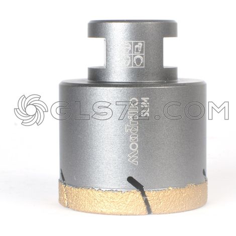 FRESA DIAMANTADA 50MM PARA PERFORACION EN SECO Y HUMEDAD MONTOLIT FSS50 (1/2)