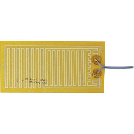 Thermo TECH polyester Feuille chauffante autocollant 24 V/DC, 24 V/AC 20 W Indice de protection IPX4 (L x l) 200 mm x 100 mm Q60534