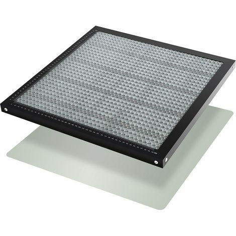 Randaco Pannello e nid d'abeille nid d'abeille zincato laser de coupé e alluminio 400x400mm 7,5mm (1/5)