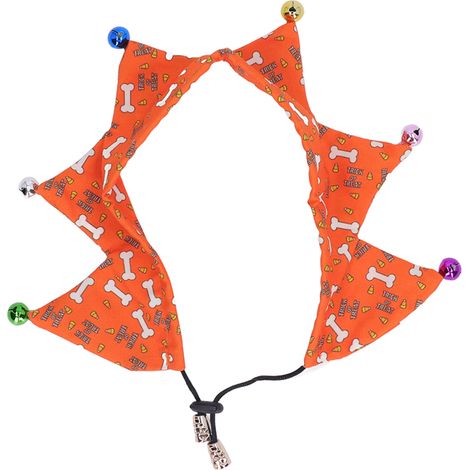 Collier de Noël pour chien, ajustable, décoratif, mignon et élégant, avec clochette, motif dessin animé, pour chiens et chats. (1/5)