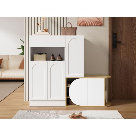 Tavolino da salotto alzabile 100x50x54.5cm con contenitore e cassetto piano sollevabile idraulico in mdf laccato lucido e piedi metallo moderno - nero e oro (1/5)