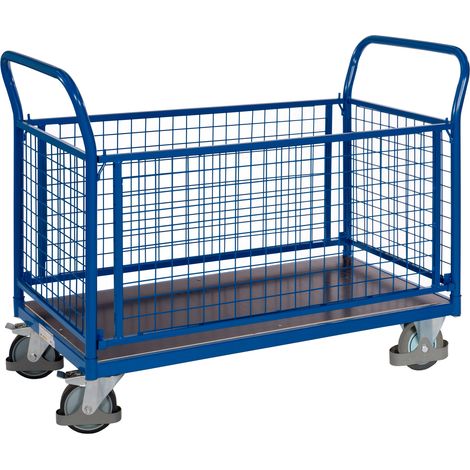 Pro-Bau-Tec Profi-Gitter-Transportwagen 500kg Tragkraft