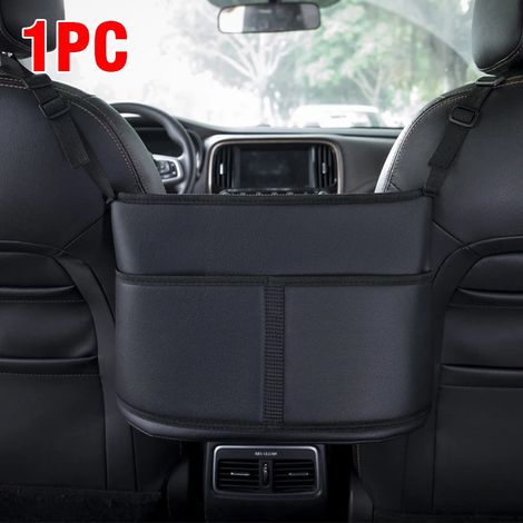 (S10802) Porte-sac à main de voiture, organisateur entre les sièges, combleur d'espace entre les sièges avant, étui de rangement pour accoudoir arrière, boîte de rangement pour dossier de siège en cui