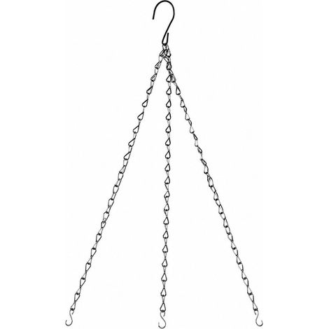 Jardinière suspendue à double chaîne, arrosage automatique, absorption automatique, balcon d'intérieur (1/5)