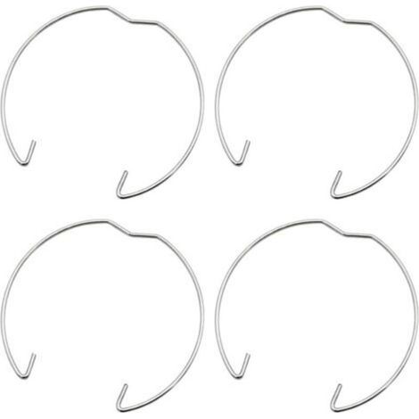 Lot de 36 anneaux à ressort 50mm – Fixation pour spots GU10 MR16 – Fer léger et résistant à la corrosion – Installation facile (1/4)