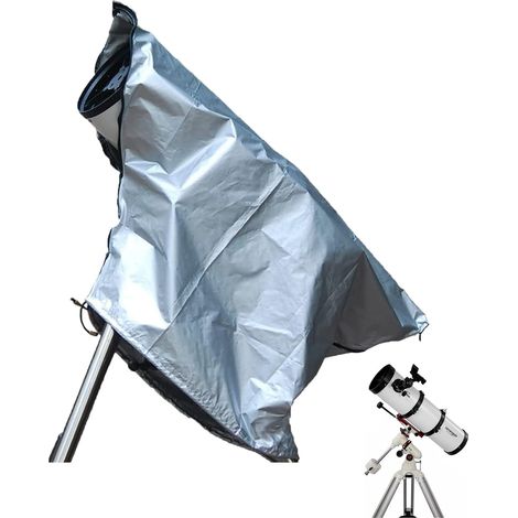 Housse de protection pour télescope 150 x imperméable argentée 420D appareil photo reflex numérique contre la pluie 85 cm 150 x 85 cm (1/4)