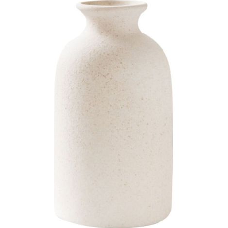 Vase décoratif en céramique de style minimaliste pour bureau – Beige