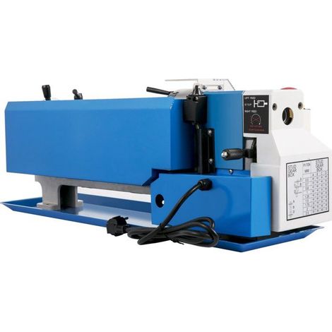 Tour à métaux de haute précision - 180x350 mm - 550 W - 50-2500 tr/min - Mandrin à 3 mâchoires 101,6 mm (1/5)