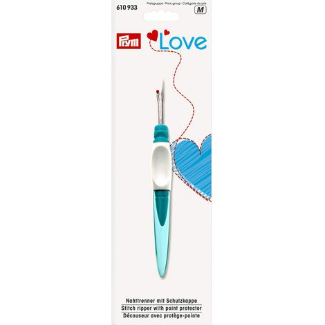 PrymLove Scucitrice, Metallo/plastica, Turquoise, 18.5 x 9.5 x 2 cm