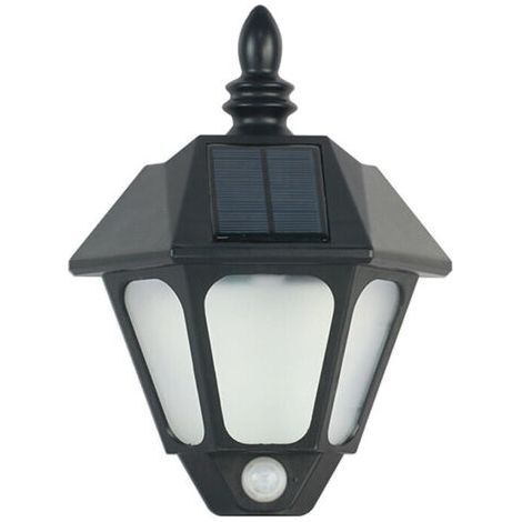 QORVA-Lampe solaire,Lampe murale d'extérieur,Lampe à détecteur intelligent,Lampe de jardin étanche,Lampe de jardin domestique,Lampes murales (1/5)