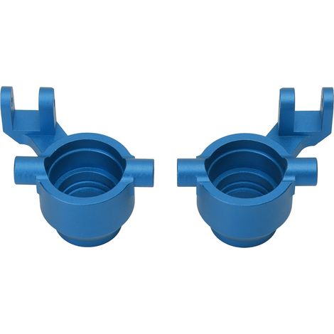 Bras de direction en alliage d'aluminium, pièce de rechange pour voiture télécommandée Traxxas 1/10 (bleu). (1/5)