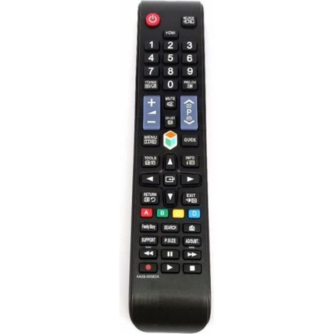 Télécommande Universelle Pour Samsung - LCD LED Smart TV - Modèle AA59-00582A - 1 Pièce (1/4)