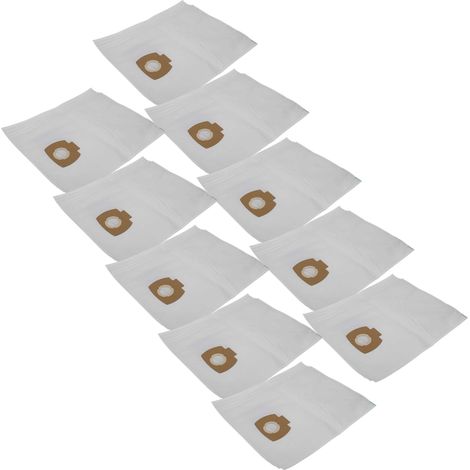 vhbw 50x Sacs compatible avec Nilfisk Alto Aero 35, Buddy 18, Buddy 15, VL200 aspirateur - 53,45cm x 39,7cm blanc