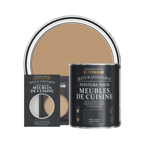 Peinture pour Meubles de Cuisine, Finition Mate - Argile (1/2)