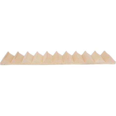 Élément de décoration pour maison de poupée : escalier miniature en bois vierge à l'échelle 1/12, accessoire de bricolage pour maquette de villa. (1/5)