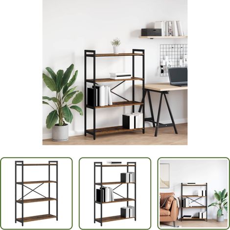 Étagère industriel - Étagère Bois ancien 80 x 30 x 120 cm Bois d'ingénierie (1/5)