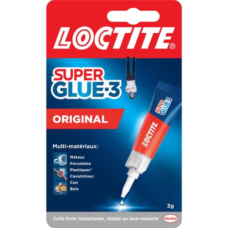 Loctite Superkleber 3 klarer Kleber 3 g (1/4)