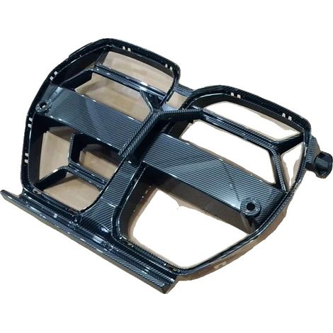 Rejillas para parachoques, estilo CSL, compatibles con modelos 2021-2025, fibra de carbono. (1/2)