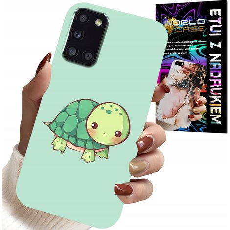 Coque pour Samsung Galaxy A31 - Motifs de tortues mignons POUR enfants + verre (1/5)