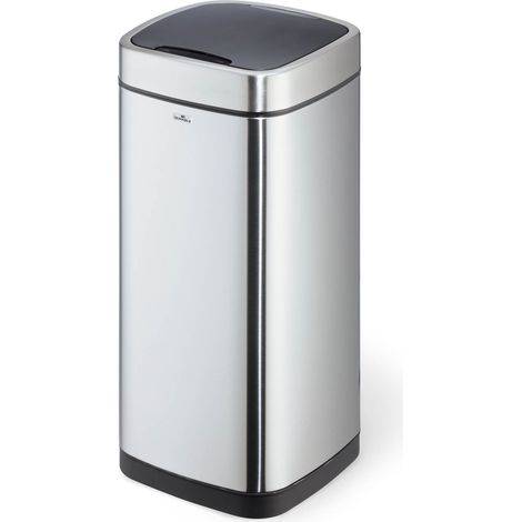 Durable 342323 Sensor Abfalleimer NO TOUCH, mit Inneneimer, 35 Liter, silber (1/5)