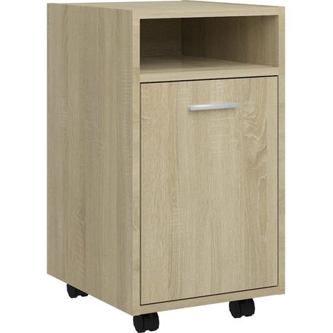 Maison Exclusive - Armario auxiliar ruedas contrachapada color ro (1/5)