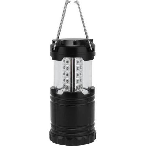 Lanterne de camping - Lampe à piles 30 LEDs - Éclairage durable - Portable - Mixte (1/4)