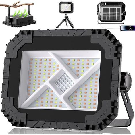 Rechargeable LED Floodlight 200W 20000mAh Portable Construction Site (1/5)
