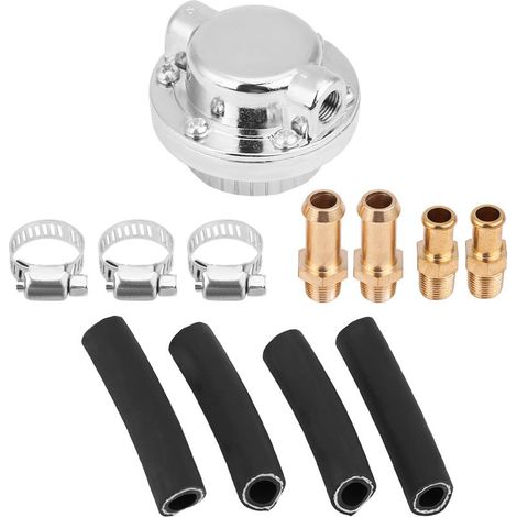 Régulateur de pression de carburant, vanne de commande haute précision alliage en aluminium 5,7x3,8 cm universel pour auto (1/5)
