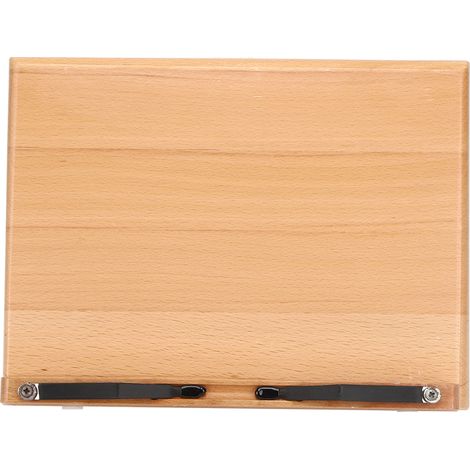 Support tablet en bois multifonctionnel réglable pour bureau, type 1 (1/5)