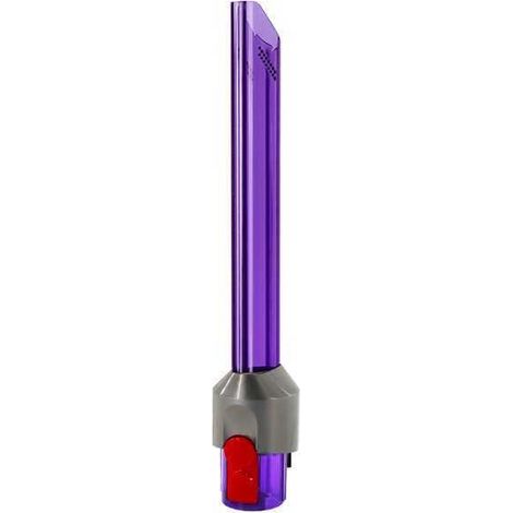 Compatible avec les aspirateurs Dyson Lighting V7, V8, V10 et V15 : embout plat à ventouse LED et tête d'aspiration pour espacement. Accessoires inclus : embout plat à ventouse. (1/4)