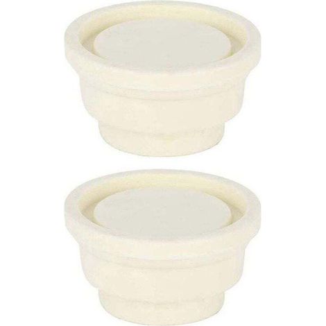 Accesorio para piscina: 2 tapones de goma para mayor seguridad.