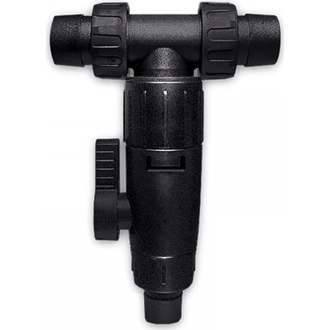 Vanne de changement d'eau d'aquarium pour intérieur de 16 mm et un diamètre extérieur de 22 mm, 3 voies Connecteur de tuyau de valve de contrle du débit d'eau pour aquariums et réservoirs de poissons (1/5)
