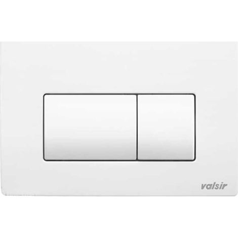 Valsir P1 Placca di Comando Pneumatica Bianca VS0872601