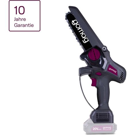 Gomag Akku Gehölzschneider GO-GS150 20V Schnittlänge 150mm Mini Kettensäge (1/5)