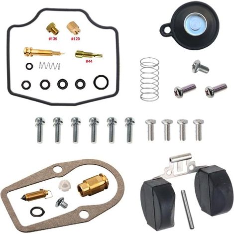Vergaser Reparatursatz für XT500Z 3DT 1988-1989 500cc Schwimmer  für XTZ500 500Z XTZ 500 XT Reparatur Teile Motorrad Vergaser Überholung Ersatz Nadelventil Membran (1/2)
