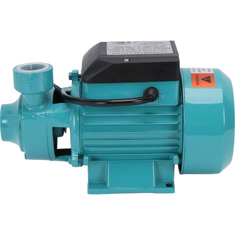 Pompe centrifuge 0,5 chevaux 36 m de hauteur de levage 36 LPM débit auto-amorçante pour l'irrigation agricole de surpression d'eau. (1/5)