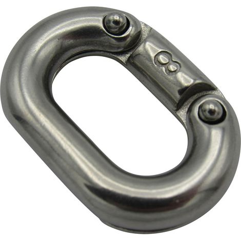 Stainless Steel Split Connecting Link 12MM (316 Grade Chain Quick Repair Mending Shackle) (1/5)