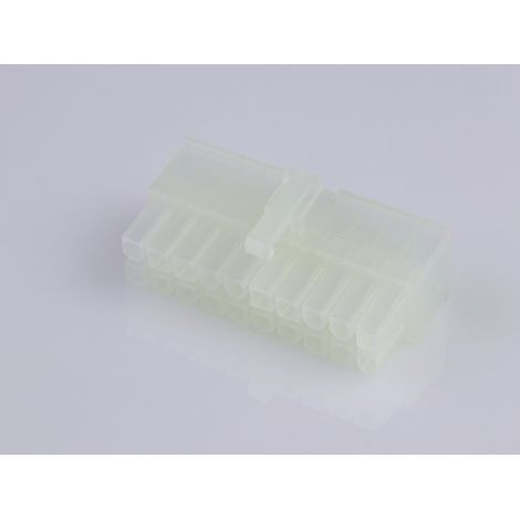 Molex Buchsengehäuse-Kabel Polzahl Gesamt 20 Rastermaß: 4.2 mm 39012200 1 St. Bag