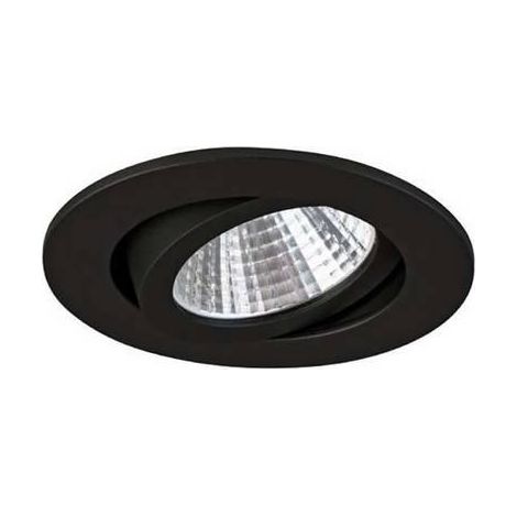 Brumberg Lámpara LED empotrada negro mate 7 W 3000 K