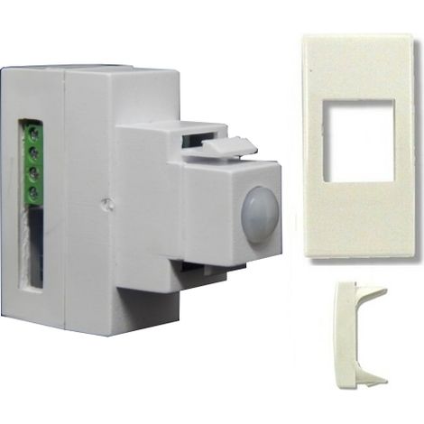 Sirsen a doppia tecnologia filare universale compatibile Legrand Cross bianca - DT-KEY