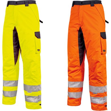 Pantaloni da lavoro alta visibilità U-Power Subu-Giallo-LAmarillo - 
