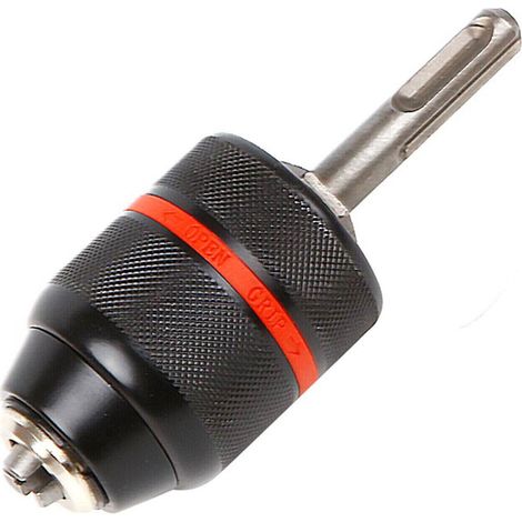 Mandrin de perçage à action rapide en métal, adaptateur SDS Plus professionnel pour perceuse Ø 1,5-13 mm (1/5)
