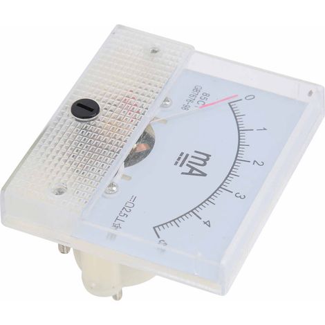 DC 0‑Ampèremètre à aiguille 5 mA - Appareil de mesure - Testeur d'ampèremètre (1/5)